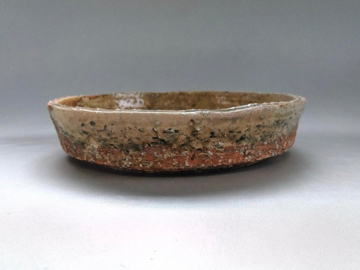 Hagi Ash Glazed Pot in Wooden box - Crafted By Take Kuroda