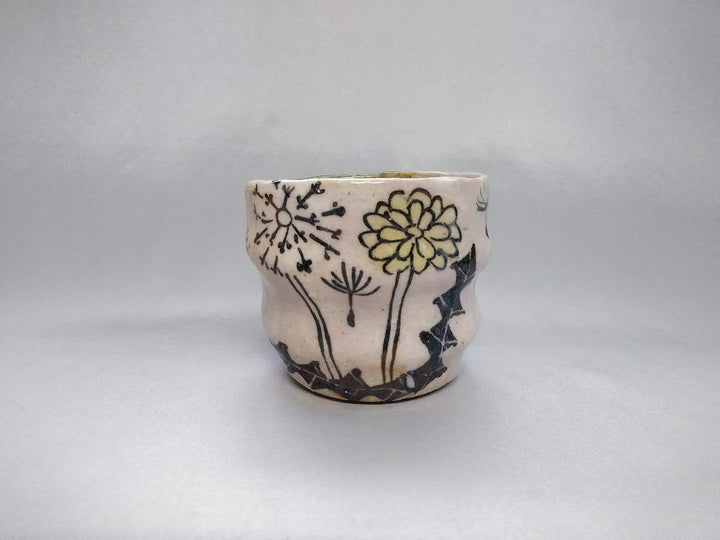 Dandelion and Cat Mug - Crafted By Hiroshi Sato