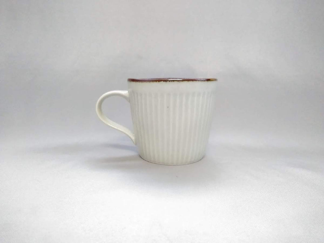 Ridged Cafe Mug Sabi Joseon Dynasty - Crafted By Koyo Kiln