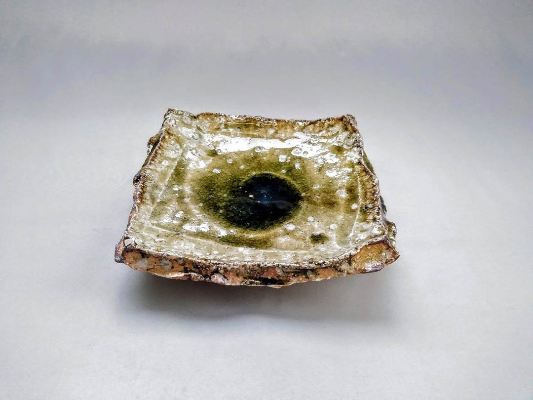 Ash Glazed Square Plate - Crafted By Takuma Murakoshi