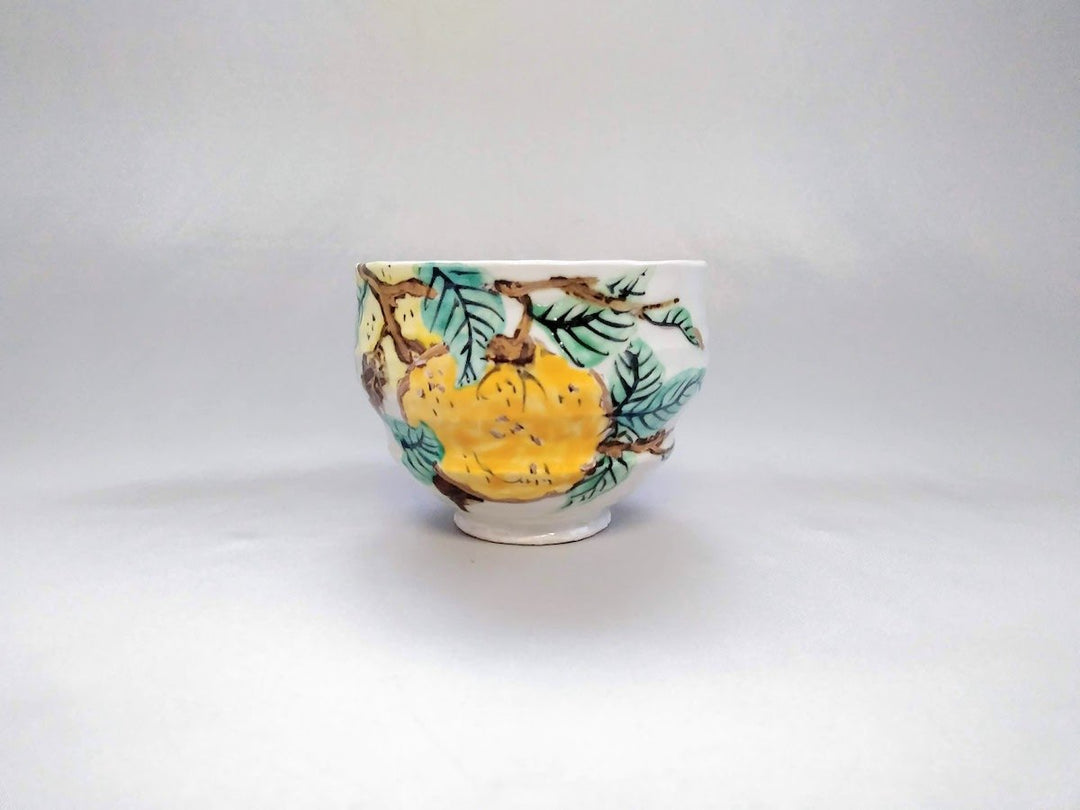 Colored Yuzu Pattern Round Pouring Pot - Crafted By Hitori Wada