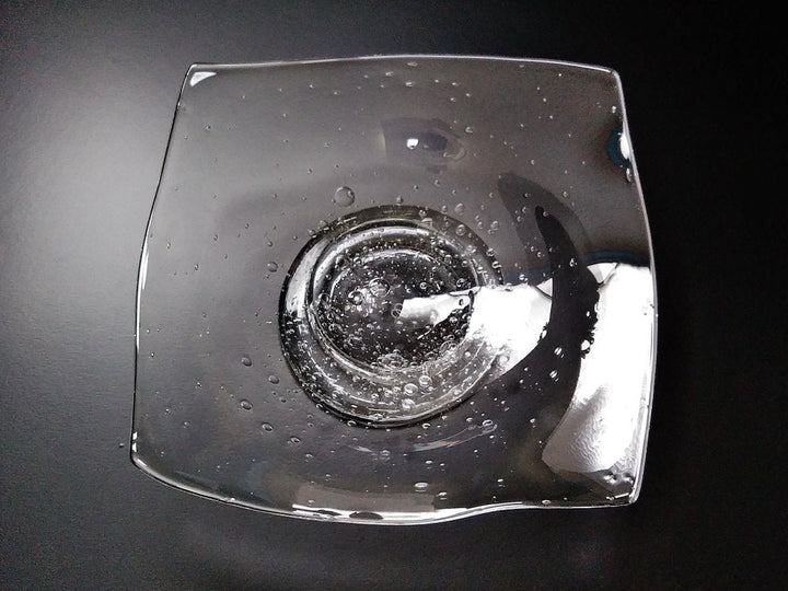 Frozen Square Plate - Crafted By Hiroko Takayama