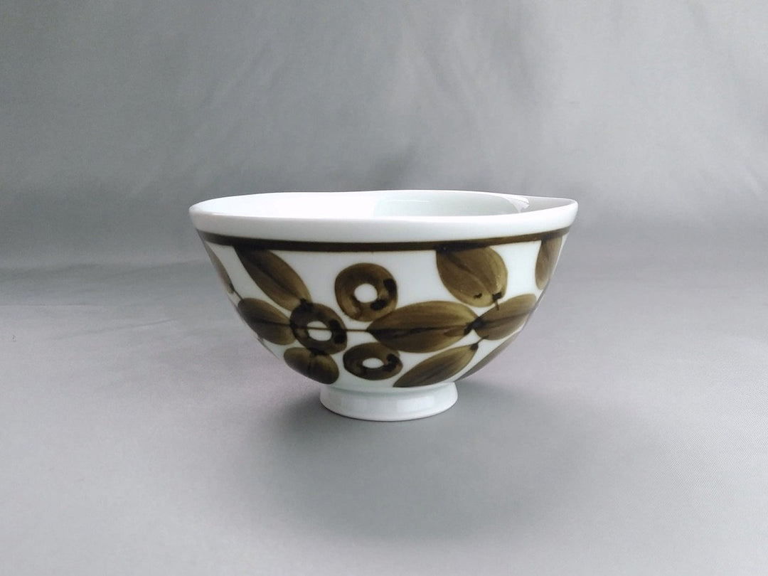 Olive Rice Bowl rust - Crafted By Koso Kiln