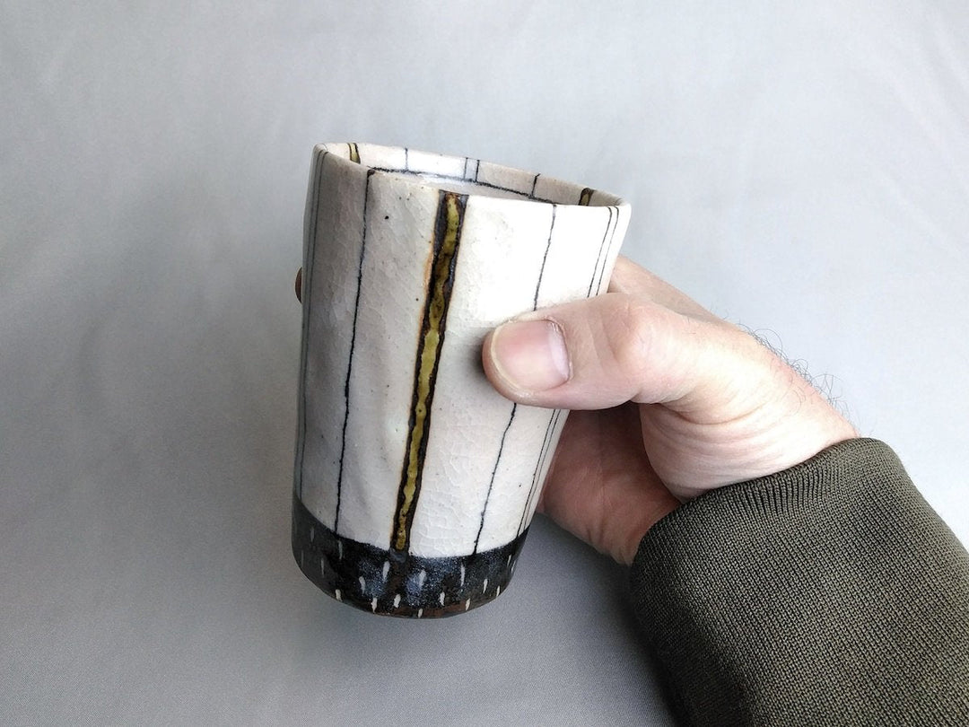 Sanshoku Tokusa Free Cup Green - Crafted By Masashi Sato