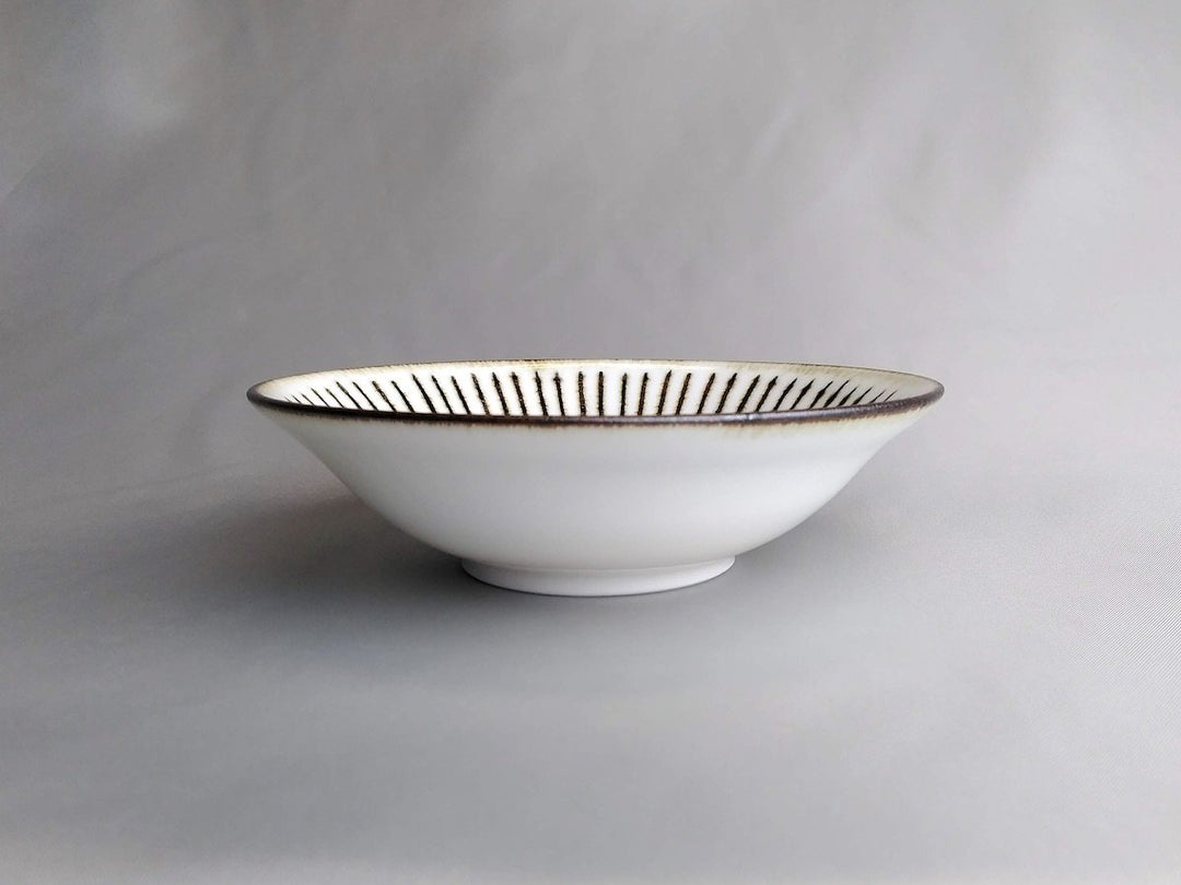 White Porcelain Tokusa Small Bowl - Crafted By Tetsuya Kobayashi