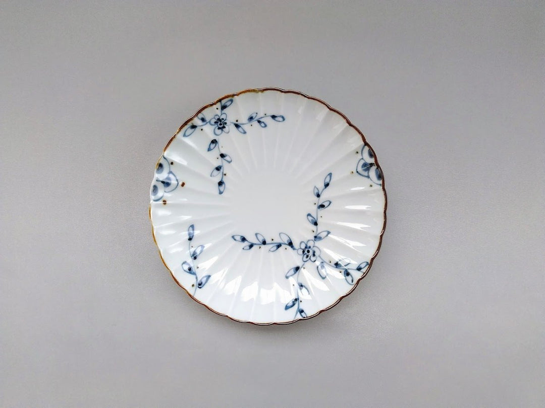 Vine Arabesque Rinka Plate - Crafted By Tokushichi Kiln