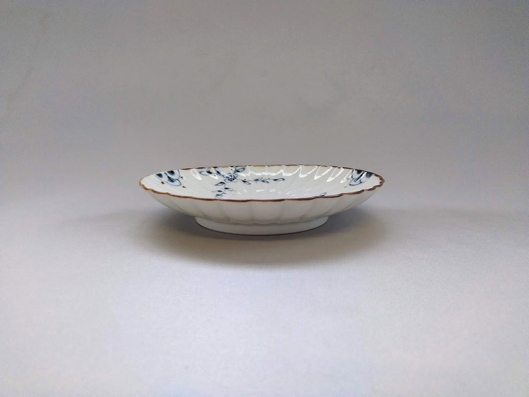 Vine Arabesque Rinka Plate - Crafted By Tokushichi Kiln