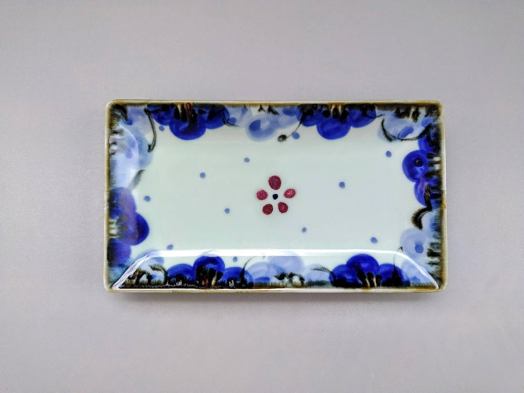 Underglazed Floral Plate - Crafted By Chojuro Kiln