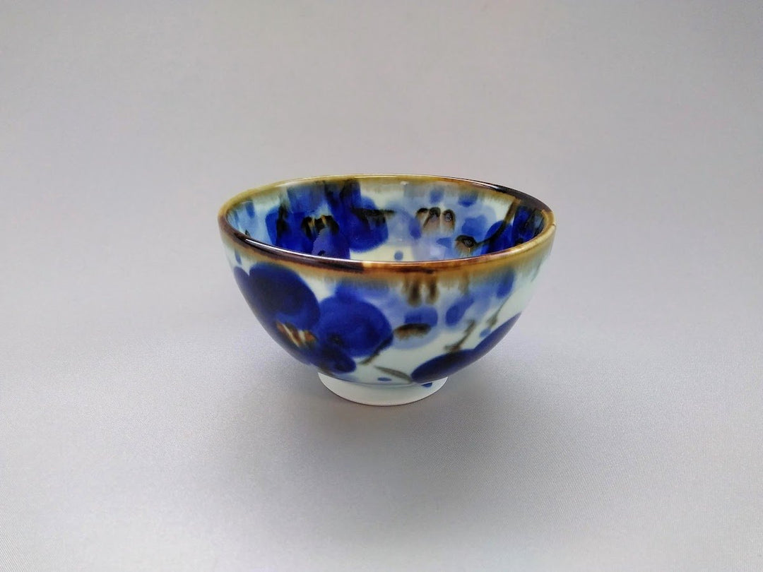 Underglazed Floral Rice Bowl Small - Crafted By Chojuro kiln