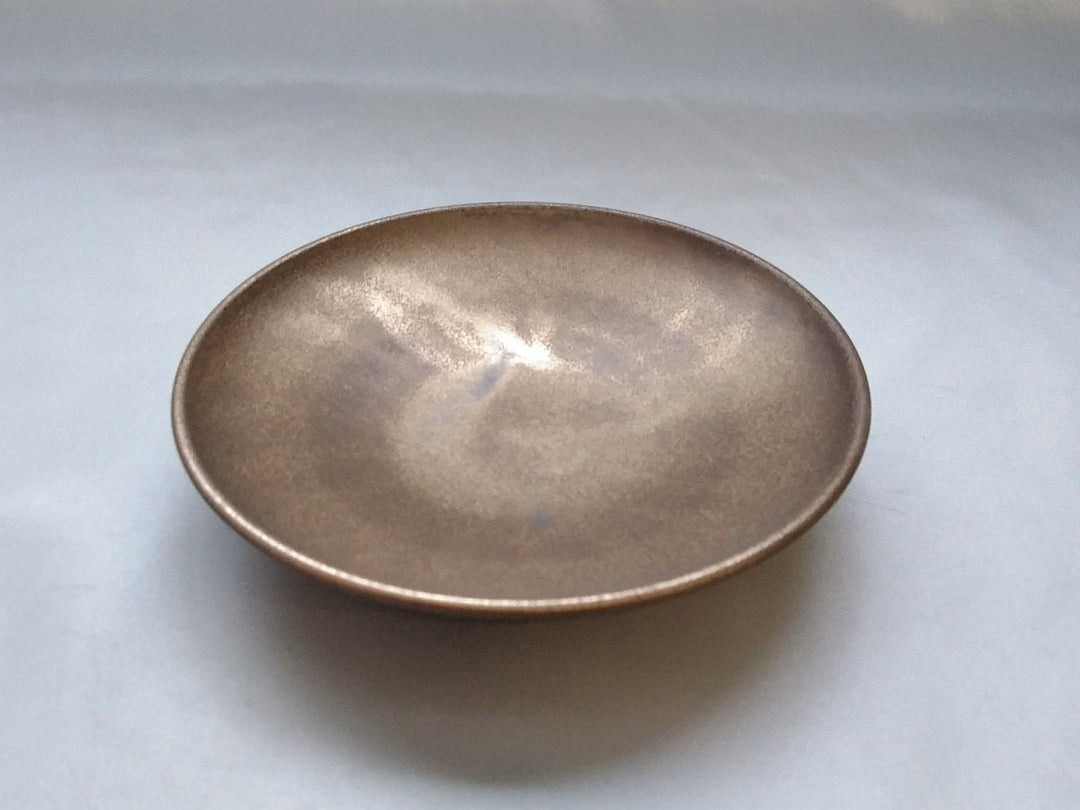 Gold Clay Glazed 5-Sun Plate - Crafted By Kikaku Pottery