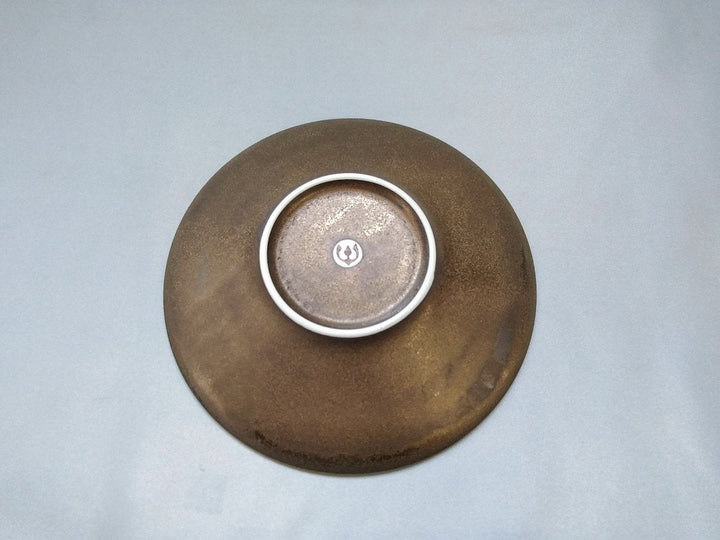 Gold Clay Glazed 5-Sun Plate - Crafted By Kikaku Pottery