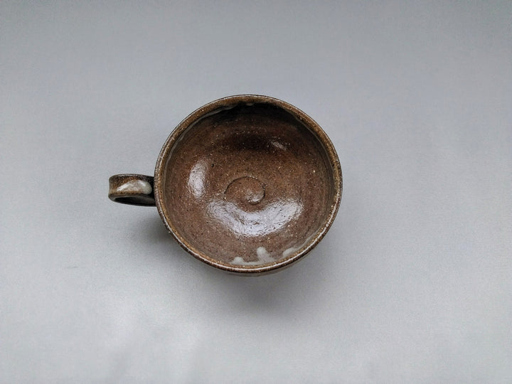 Ridged Soup Cup Mocha - Crafted By Kiyohide Yokoi