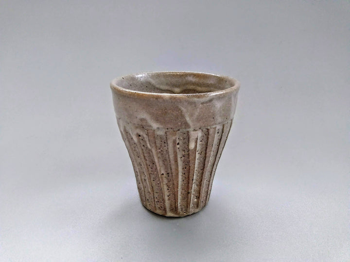 Ridged Warp Free Cup Mocha - Crafted By Kiyohide Yokoi