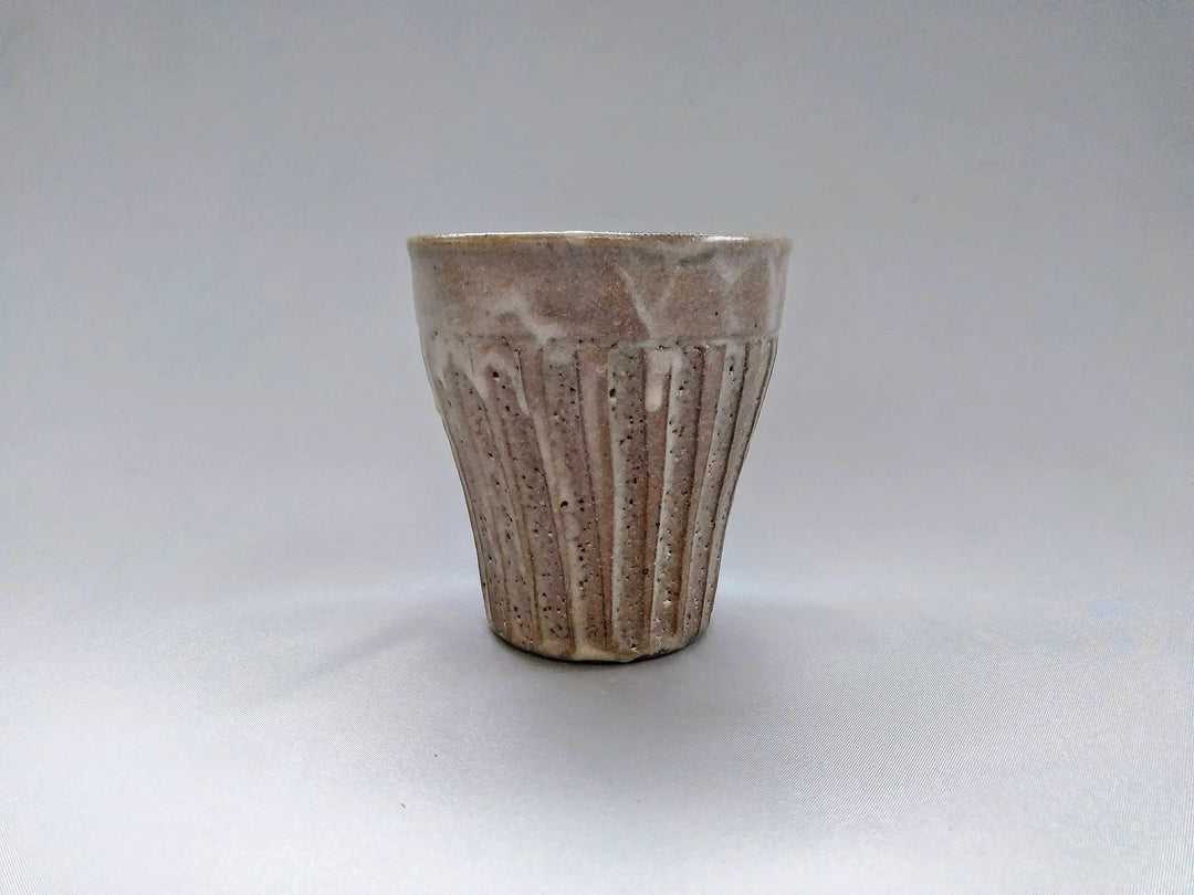 Ridged Warp Free Cup Mocha - Crafted By Kiyohide Yokoi