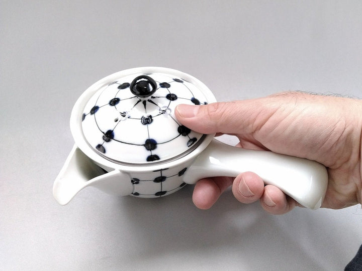 Point lattice TeaPot - Crafted By Fukuho Kiln