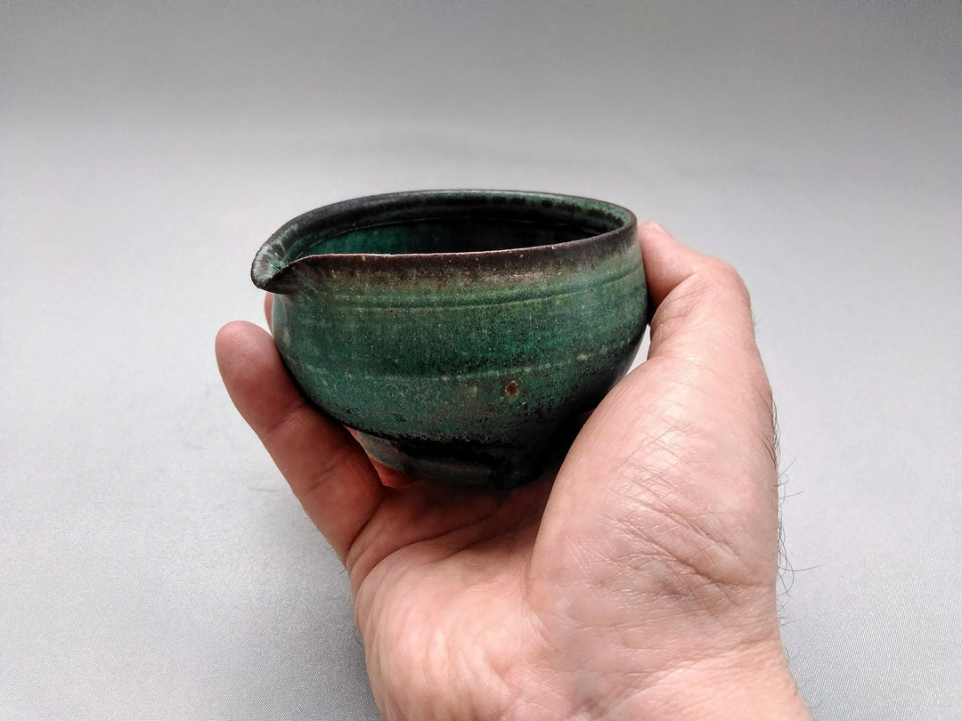 Matte Oribe Katakuchi Small Bowl - Crafted By Kazuhito Yamamoto