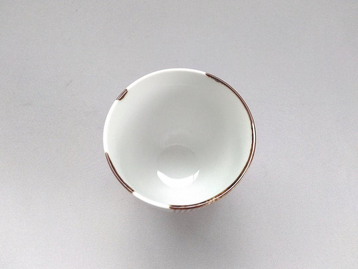 Half line Tea Cup Red - Crafted By Fukuho Kiln