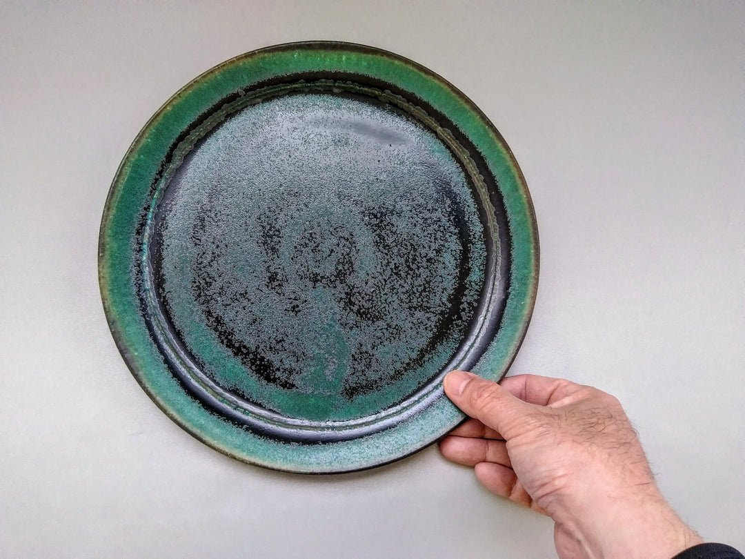 Matte Oribe Dinner Plate - Crafted By Kazuhito Yamamoto