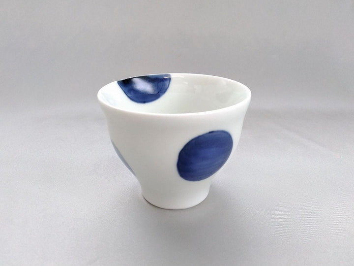 Underglazed two-Color Round Pattern Tea Cup - Crafted By Koso Kiln