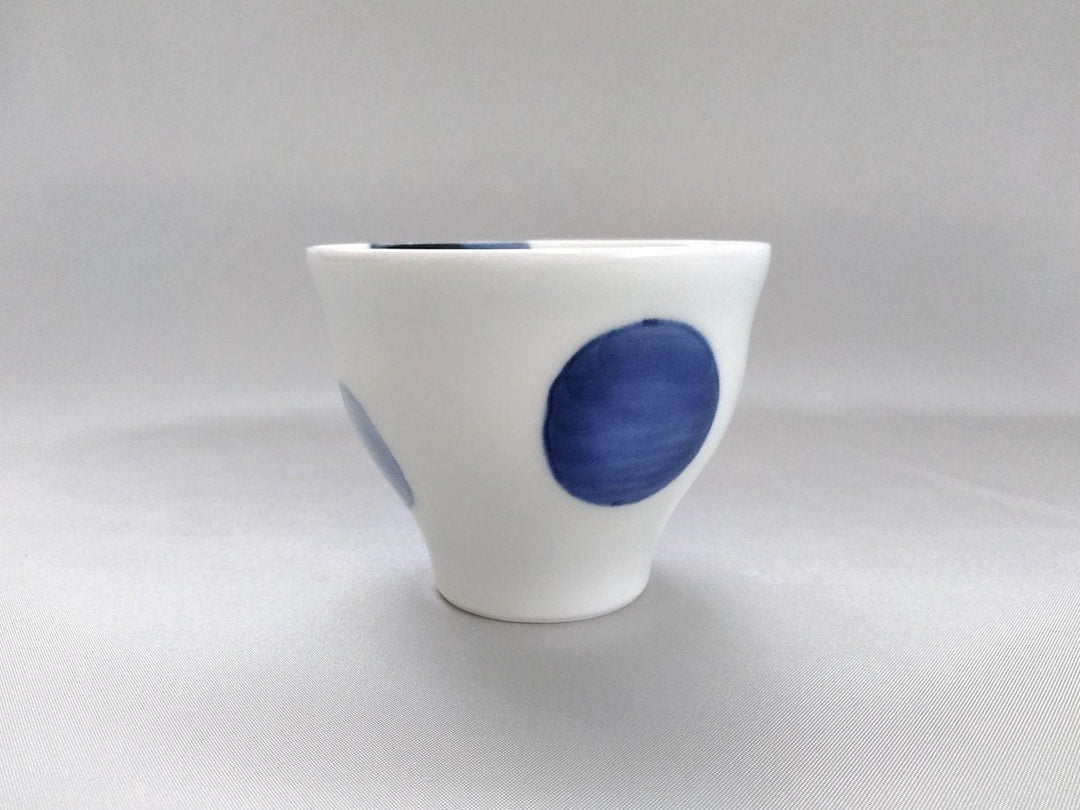 Underglazed two-Color Round Pattern Tea Cup - Crafted By Koso Kiln