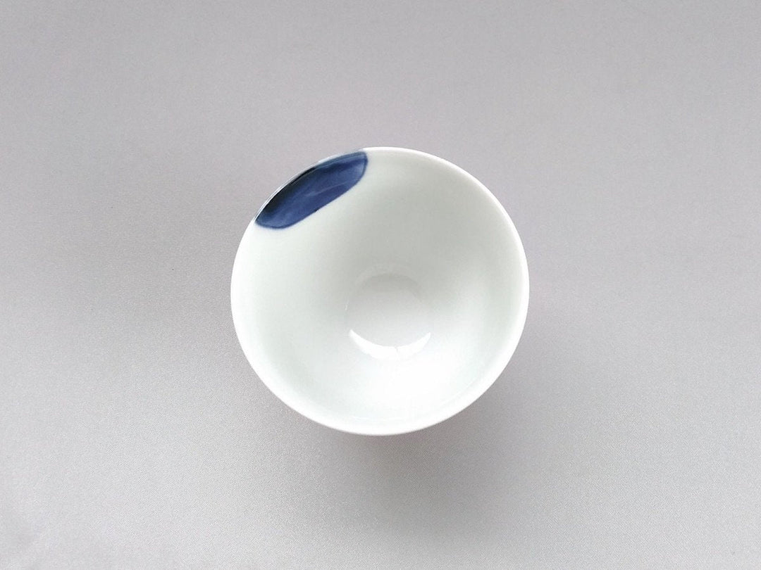 Underglazed two-Color Round Pattern Tea Cup - Crafted By Koso Kiln