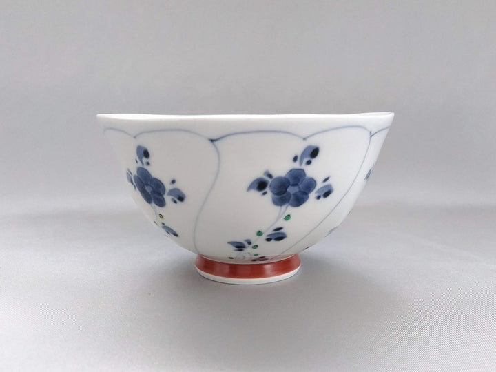 Sometsuke nazuna Patterned Rice Bowl Small - Crafted By Koso Kiln