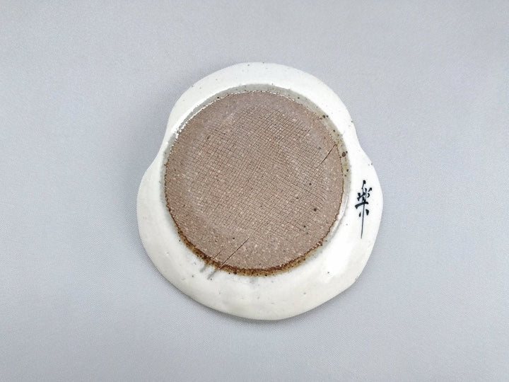 Hyottoko face-Shaped Small Plate - Crafted By Pottery Raku