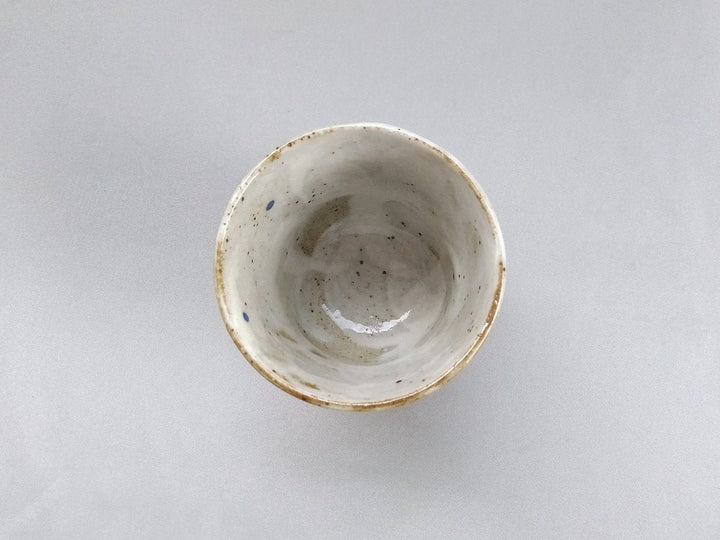 Shrimp and sea bream Tea Cup Blue - Crafted By Pottery Raku