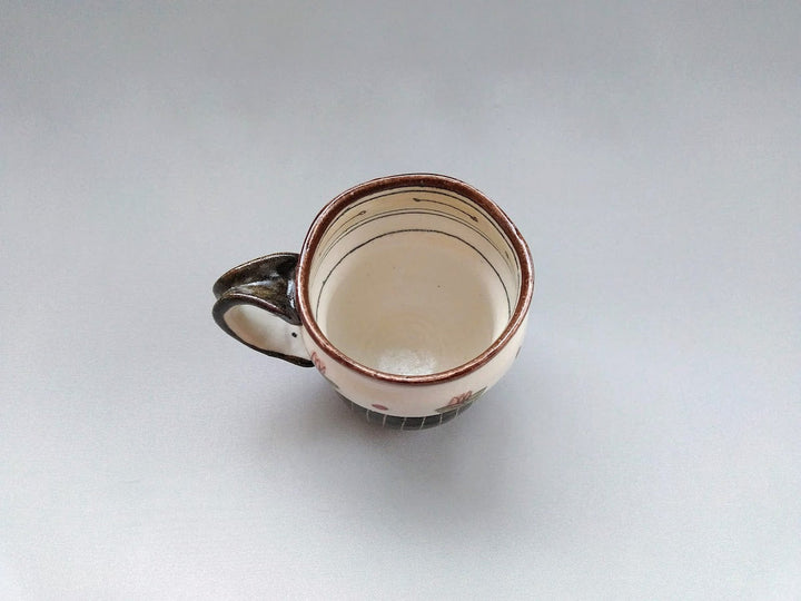 Mug Lotus Scraped Tokusa - Crafted By Jun Kato