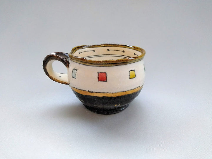 Maru Mug Three-Colors Cube - Crafted By Jun Kato