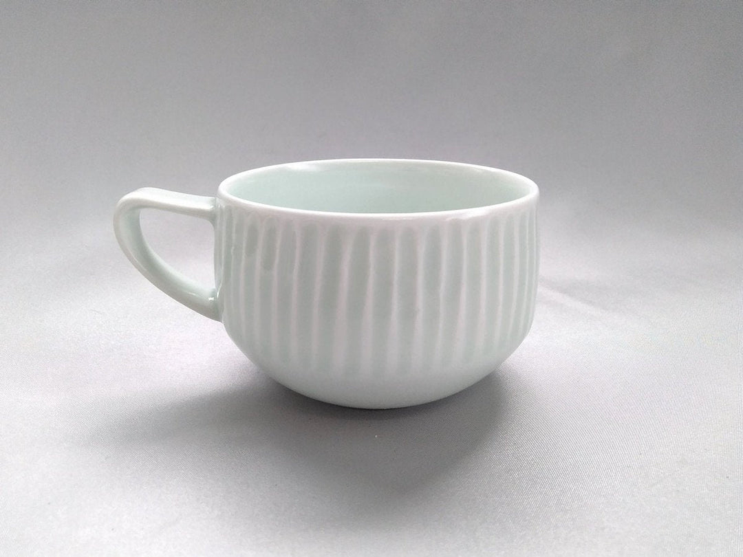 Ash Glazed Ridged Soup Cup - Crafted By Pottery Ao