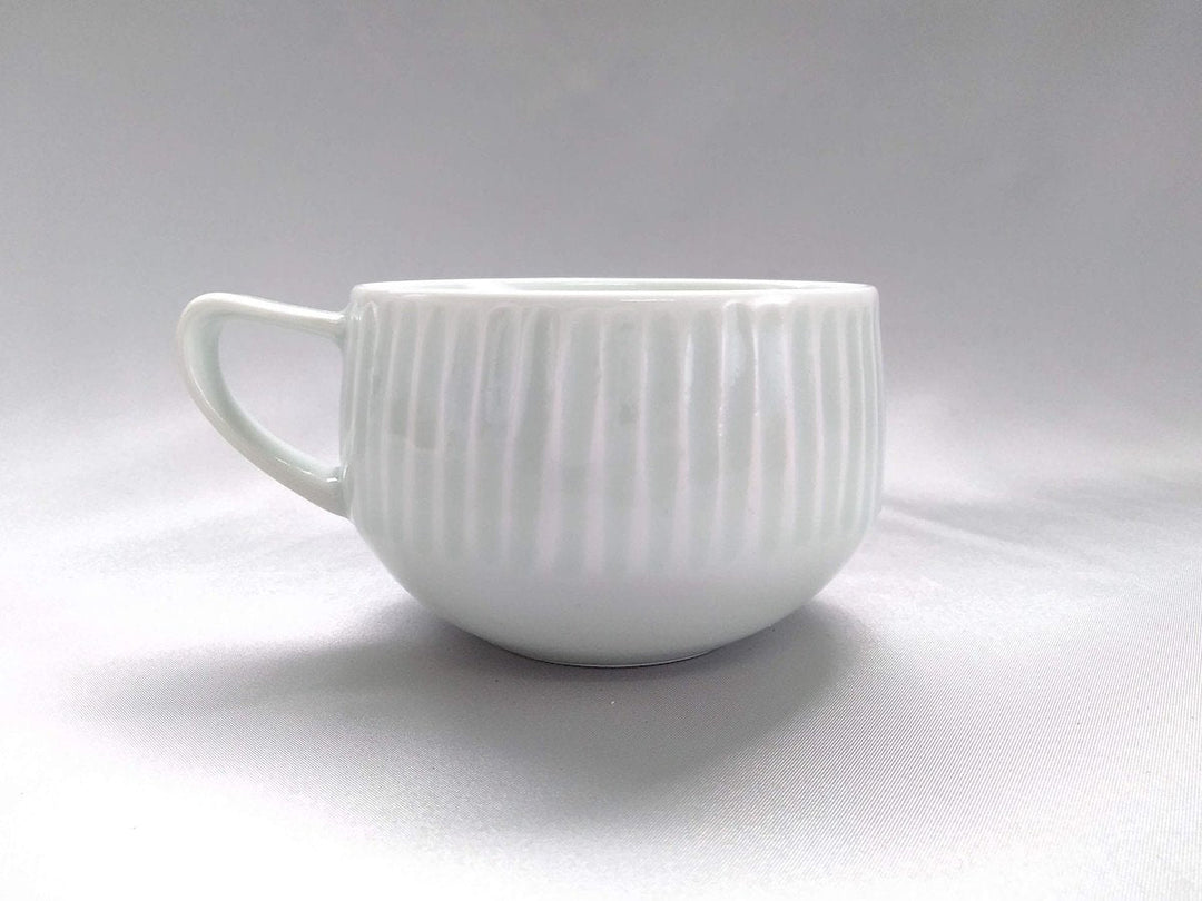 Ash Glazed Ridged Soup Cup - Crafted By Pottery Ao