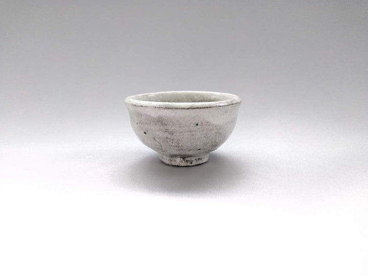 White Slip Round Sake Cup - Crafted By Seiji Okuda