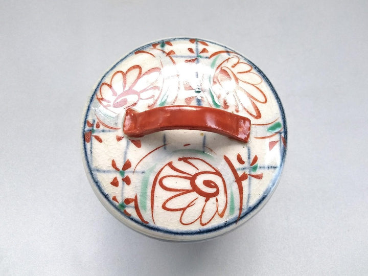 Annam Red umeboshi container - Crafted By Sozan Kiln