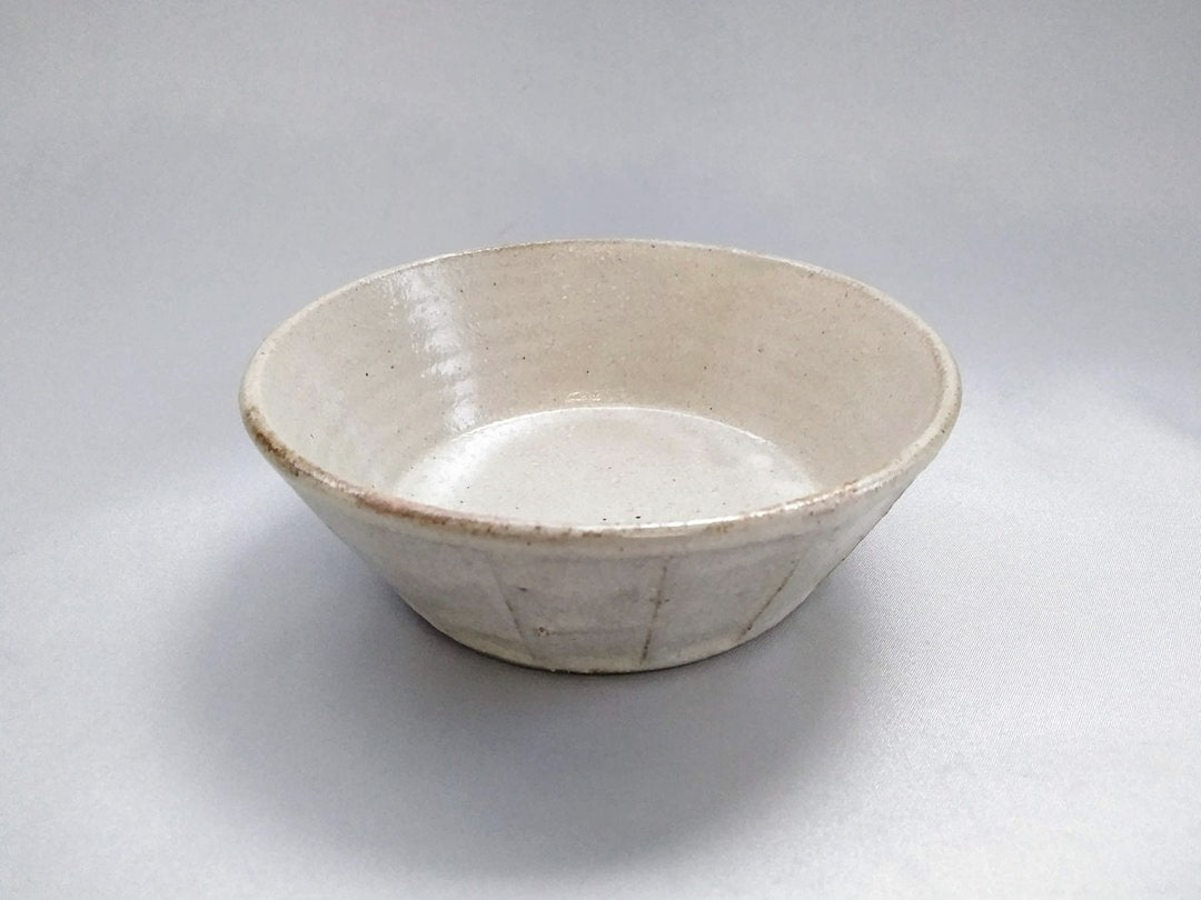 White Slip sogi Flat Small Bowl - Crafted By Shinji Akane