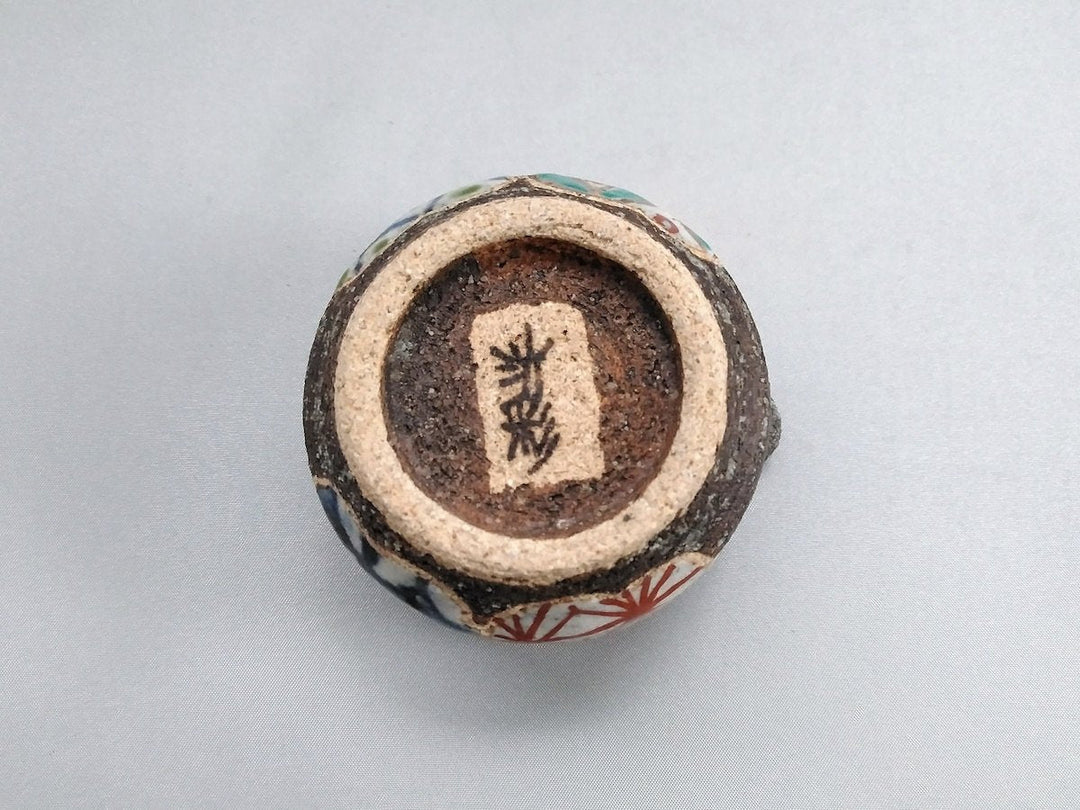 Umeji Pattern Katakuchi Sake Pourer Kosuke - Crafted By Kosai Kiln