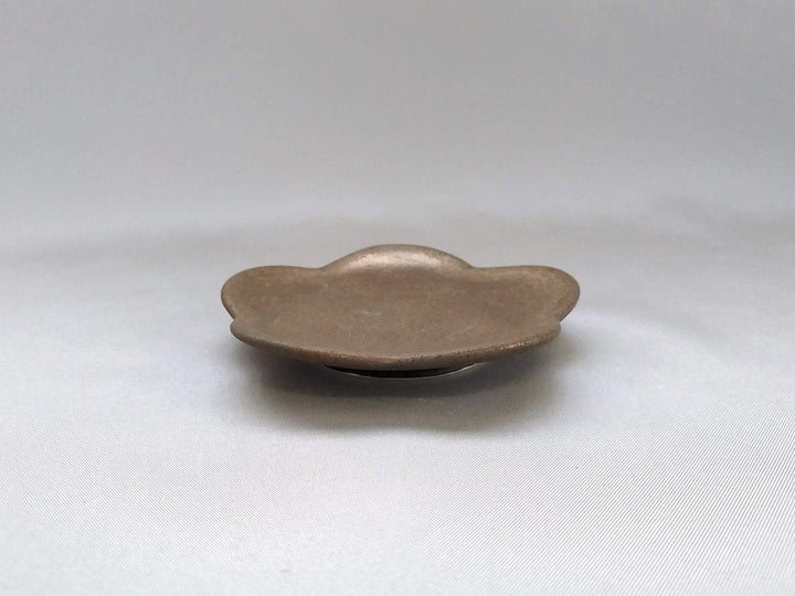 Gold Clay Glazed Chopstick Rest Flower - Crafted By Kikaku Pottery