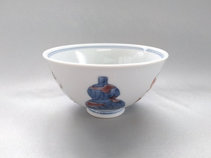 Imari Gourd Rice Bowl Small - Crafted By Tokushichi Kiln