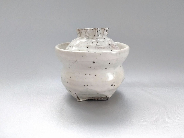 Iron White Slip sTeamed Bowl - Crafted By Akihide Nakao