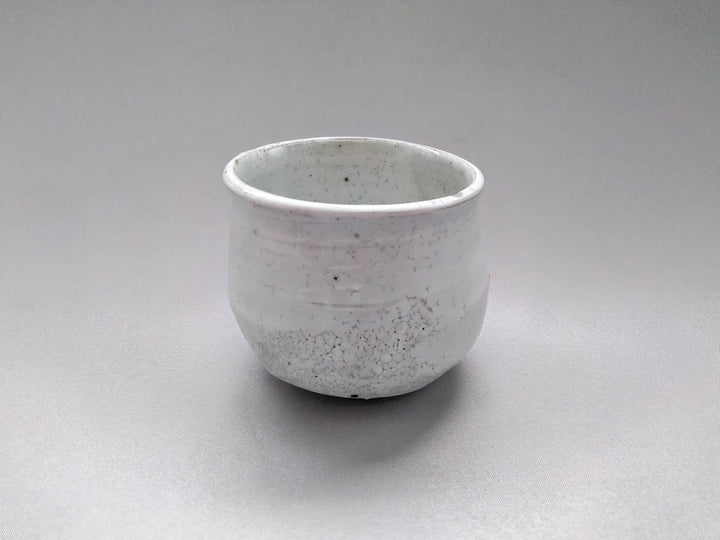 White Slip Round Tea Cup Small - Crafted By Shigehisa Miura