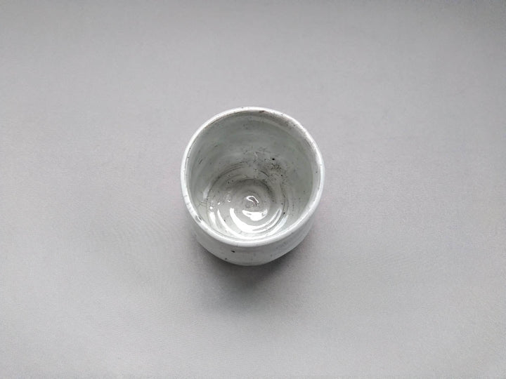 White Slip Round Tea Cup Small - Crafted By Shigehisa Miura