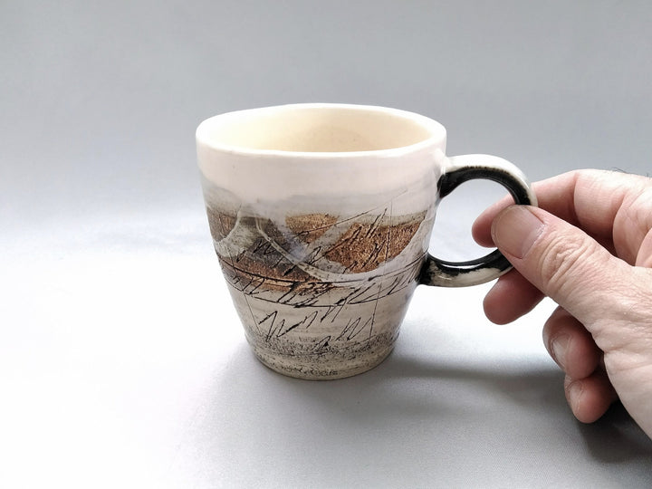 Yamaji Mug White - Crafted By Kakurin Kiln