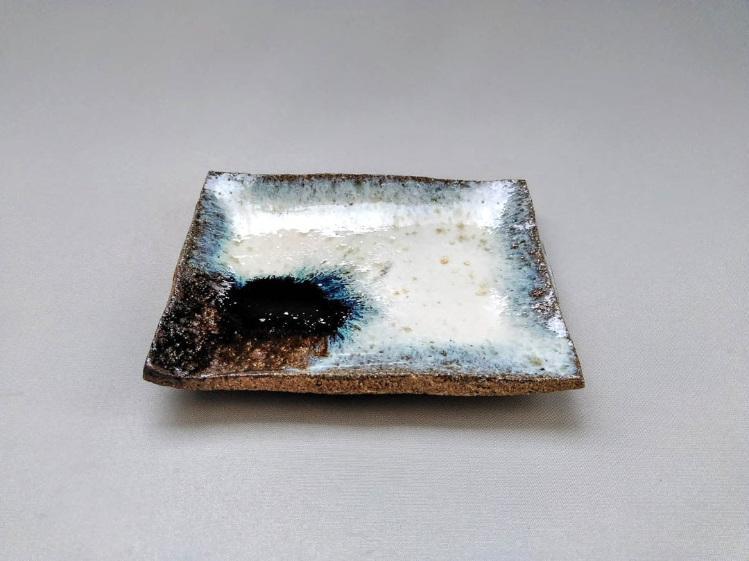 Korean Karatsu Square Plate - Crafted By Otenjia Kiln