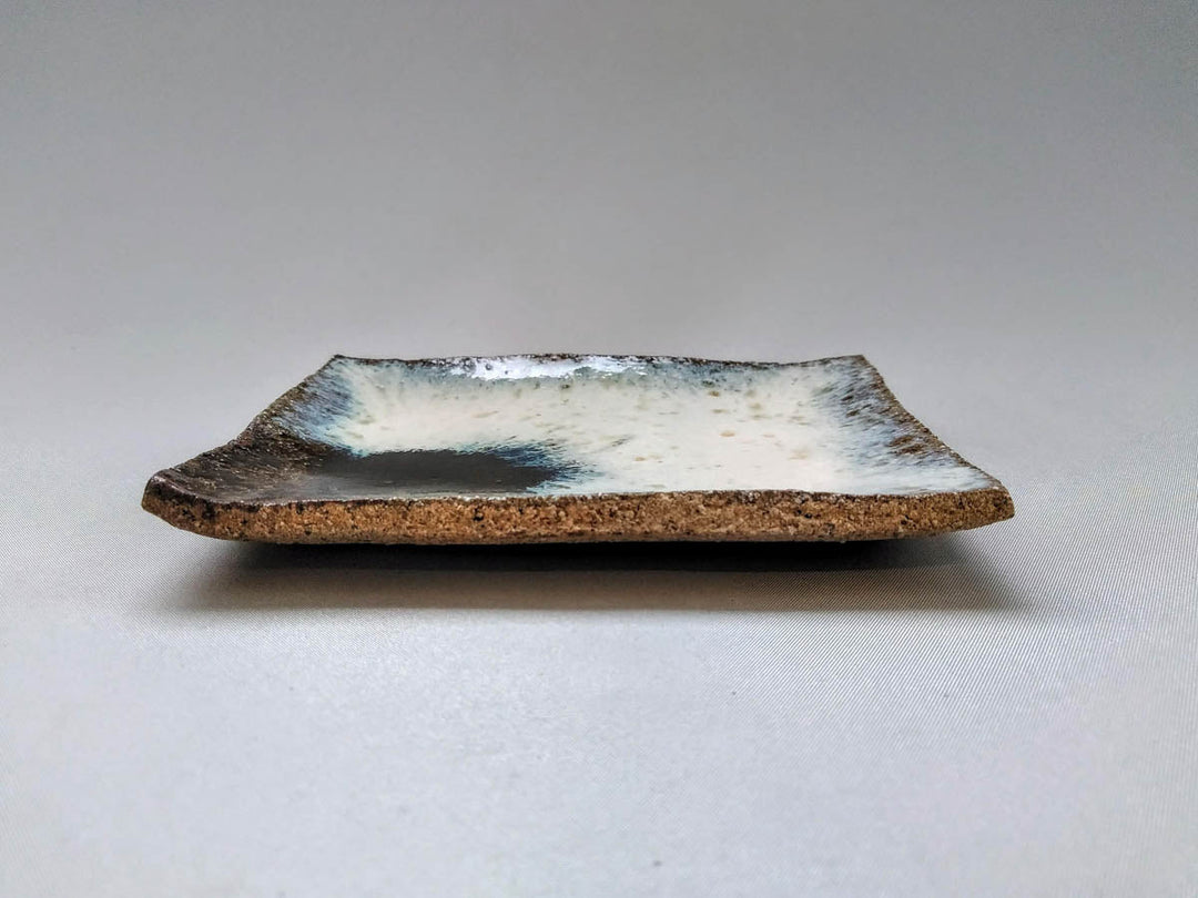 Korean Karatsu Square Plate - Crafted By Otenjia Kiln