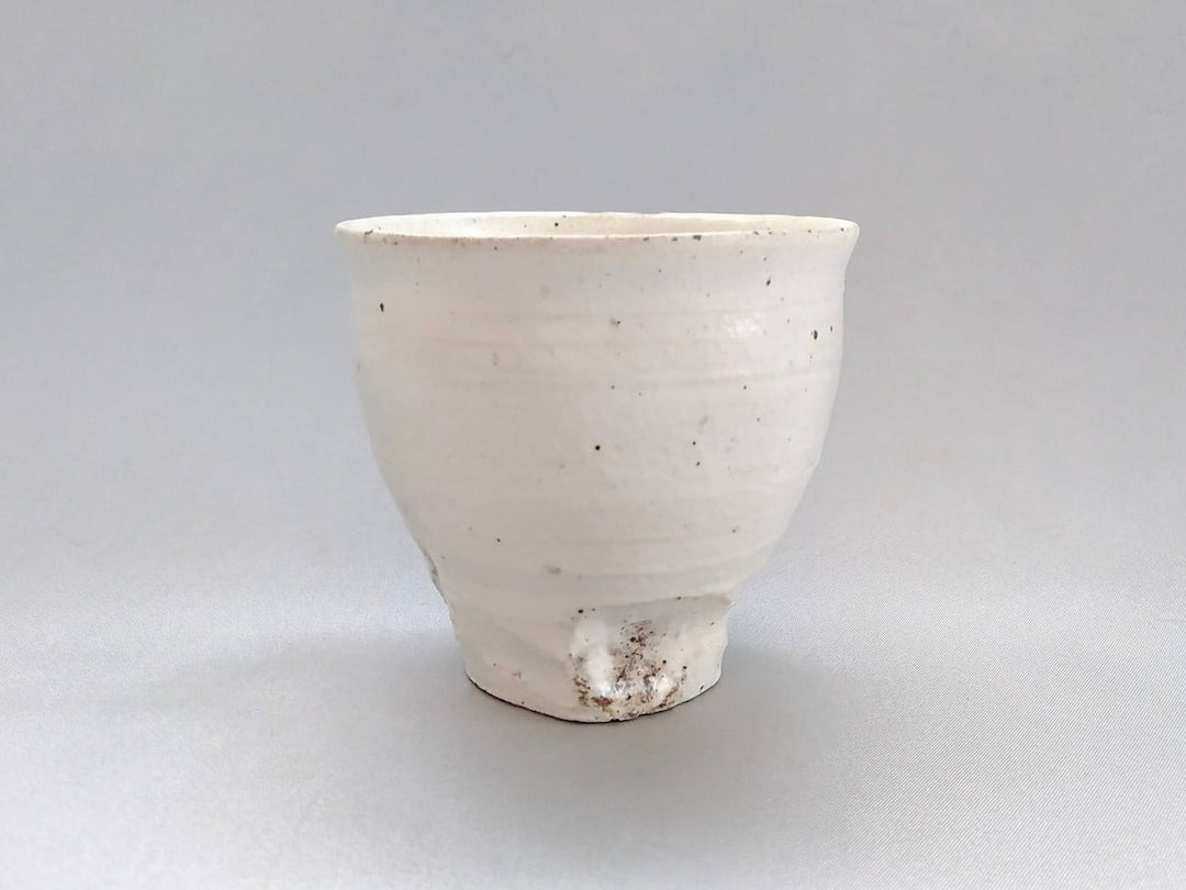 White Slip Tea Cup Elementary School - Crafted By Kazuhito Yamamoto