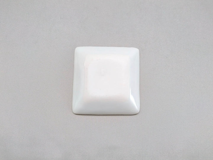 Underglazed mijin Arabesque Square Small Plate - Crafted By Jusen Kiln