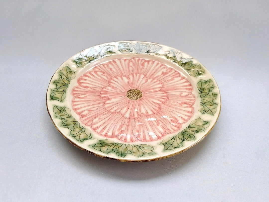 Peony Flower cake Plate Red - Crafted By Yoshihei Kato