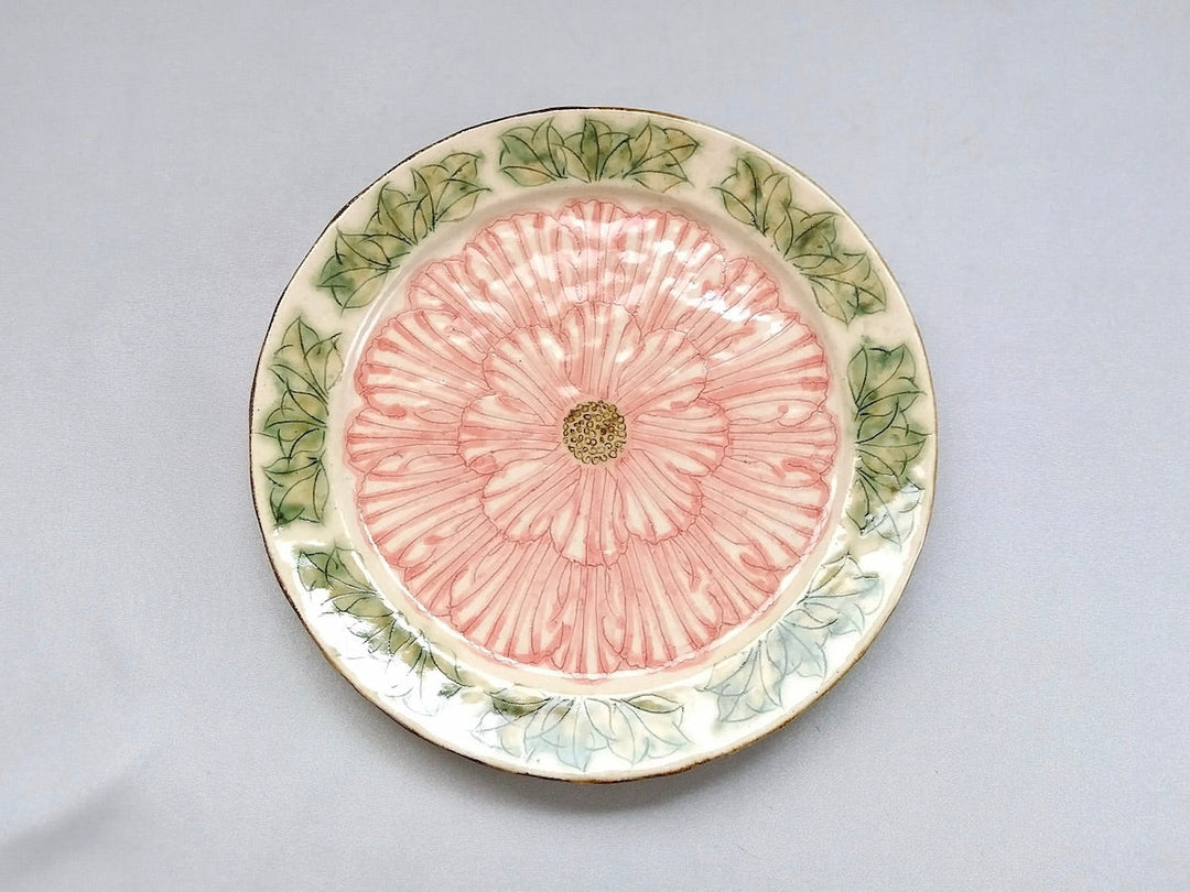 Peony Flower cake Plate Red - Crafted By Yoshihei Kato