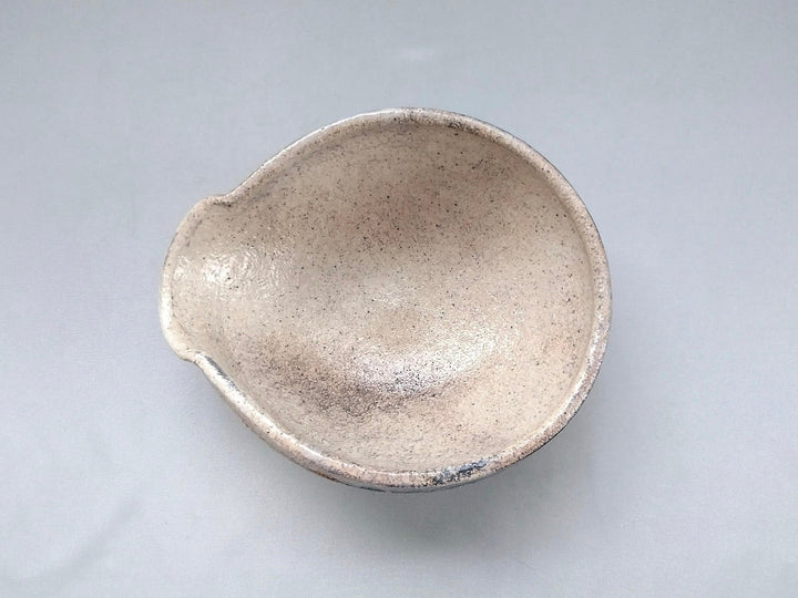 Kairagi Katakuchi Sake Pourer Bowl - Crafted By Masahiro Kumagai