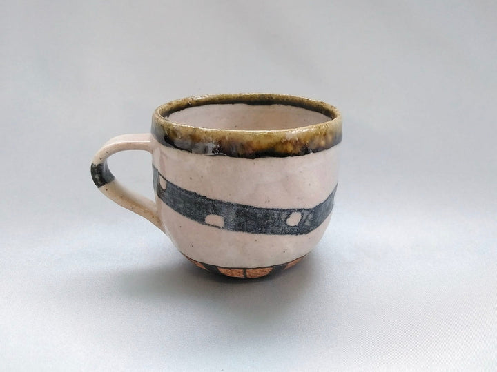 Iron belt dot Round Mug - Crafted By Masashi Sato